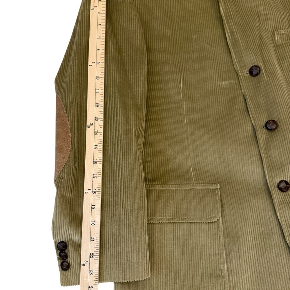 Orvis Sporting Traditions Corduroy Blazer Sport Coat Elbow Patches Size 42R - Picture 14 of 15